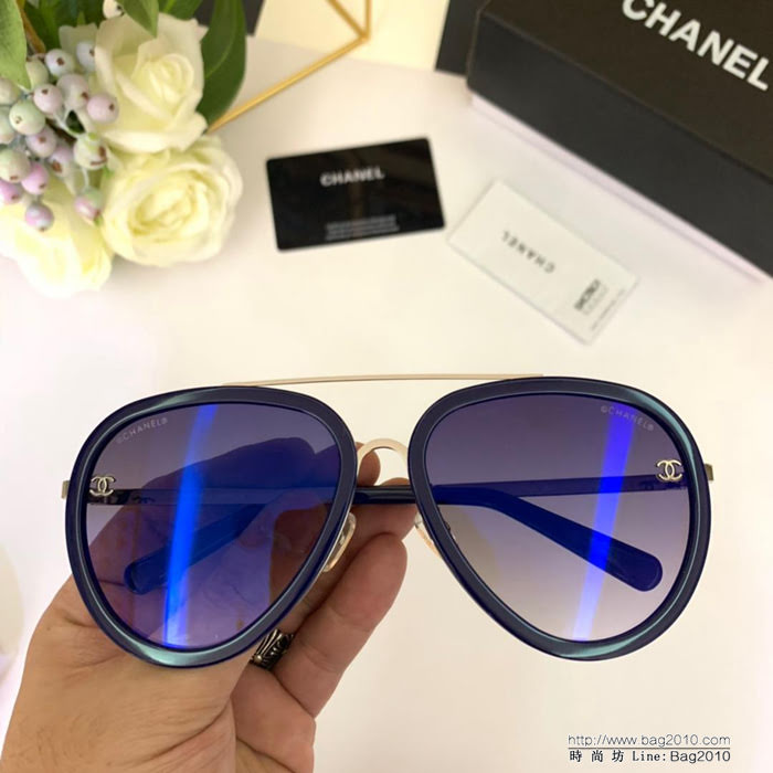 CHANEL香奈兒 CH4296 香粉必入 今年新款 雙C風格 女款太陽鏡  lly1603